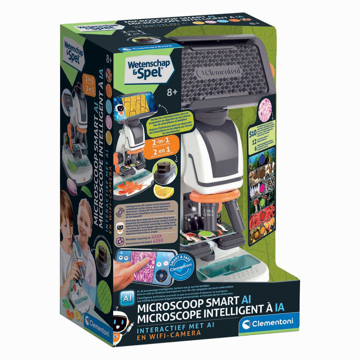 Clementoni wetenschap spel microscoop smart