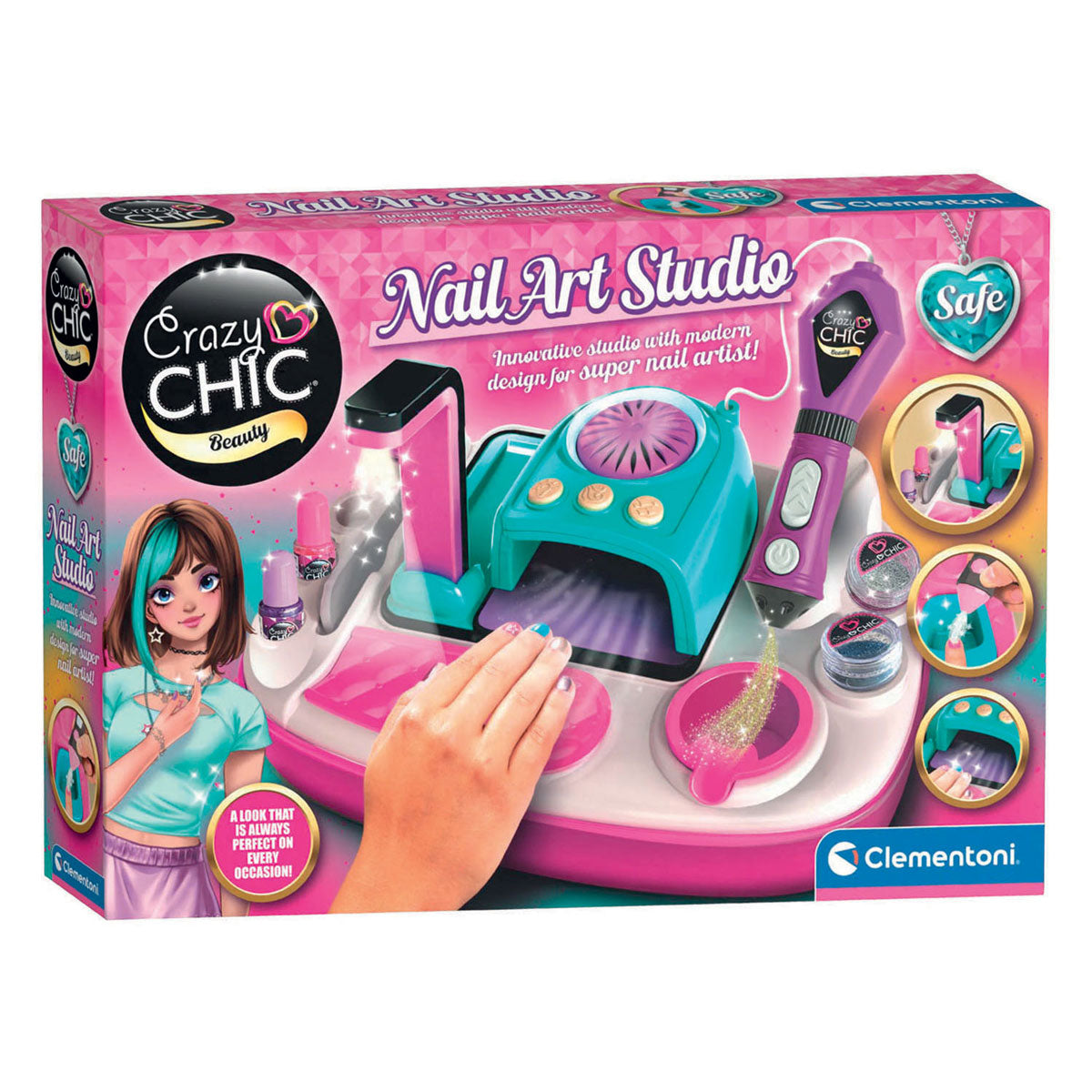 Clementoni crazy chic nagelstudio