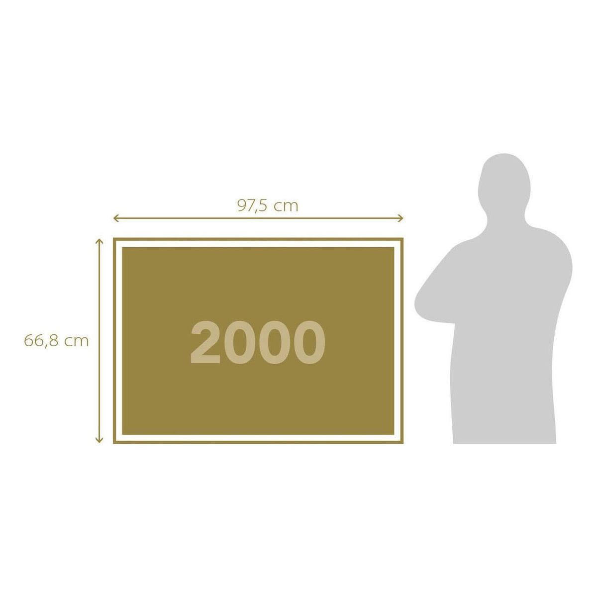 Clementoni legpuzzel val di funes - 2000st.