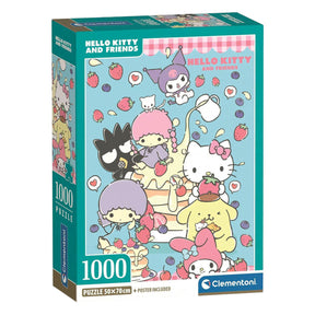 Clementoni legpuzzel hello kitty - 1000st.