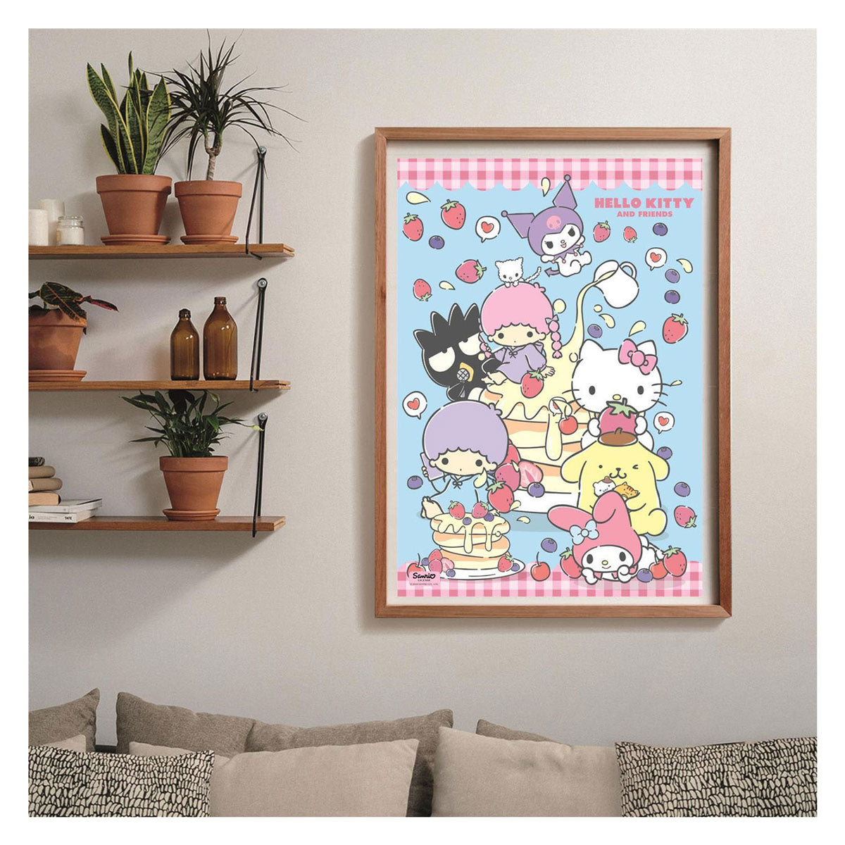 Clementoni – 37117 – puzzel – 1000 stukjes – hello kitty