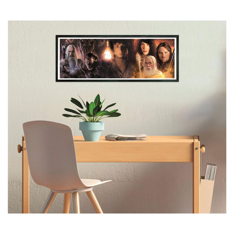 Clementoni legpuzzel the lord of the rings panorama - 1000st.
