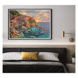 Clementoni legpuzzel geschilderd manarola - 2000st.