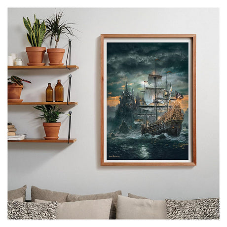 Clementoni legpuzzel het piratenschip - 1500st.