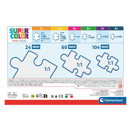 Clementoni maxi legpuzzel mickey mouse club house - 104st.