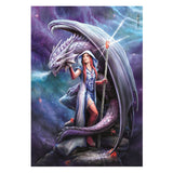 Clementoni legpuzzel anne stokes dragon mage - 1000st