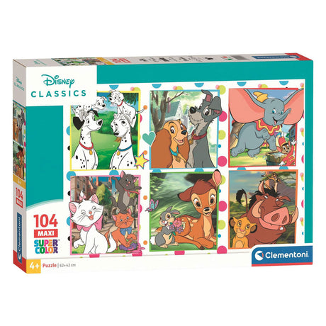 Clementoni legpuzzel disney classic - 104st maxi
