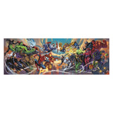 Clementoni legpuzzel marvel heroes vs villa panorama - 1000st.