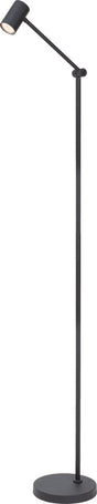 Lucide tipik - oplaadbare vloerlamp - accu batterij - led 3 stepdim - 1x3w 2700k - zwart