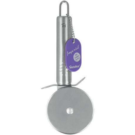 Metaltex imperial pizzasnijder rvs 19cm
