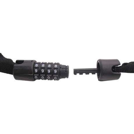 Kettingslot met code Edge Web Racer 90cm - zwart