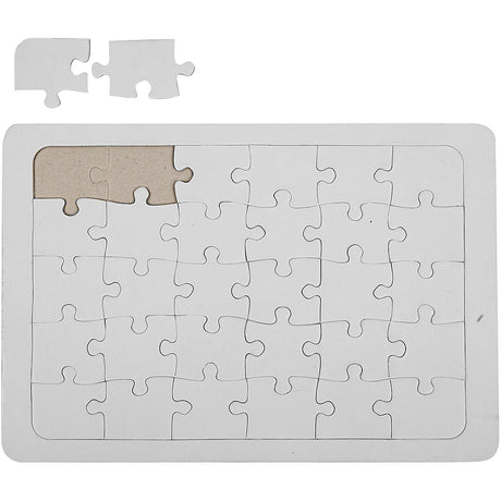 Creativ company http: www.cchobby.nl puzzel-afm-21x30-cm-wit-1-stuk
