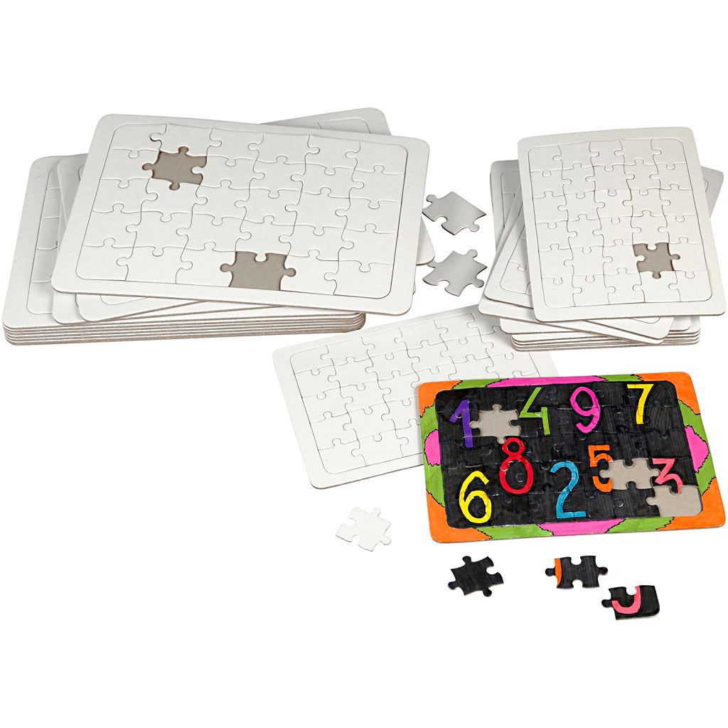 Creativ company http: www.cchobby.nl puzzel-afm-21x30-cm-wit-1-stuk