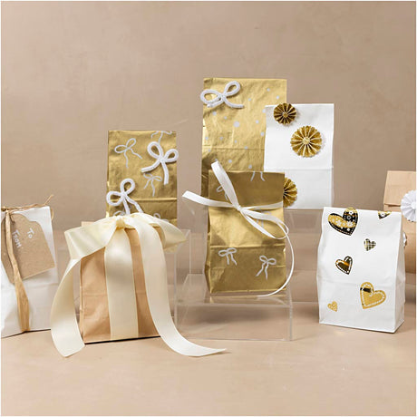 Creativ company http: www.cchobby.nl papieren-zakken-h-27-cm-afm-9x15-cm-46-gr-wit-100-stuk-1-doos