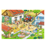 Ravensburger veselý život na farmě 2 x 24 kusů