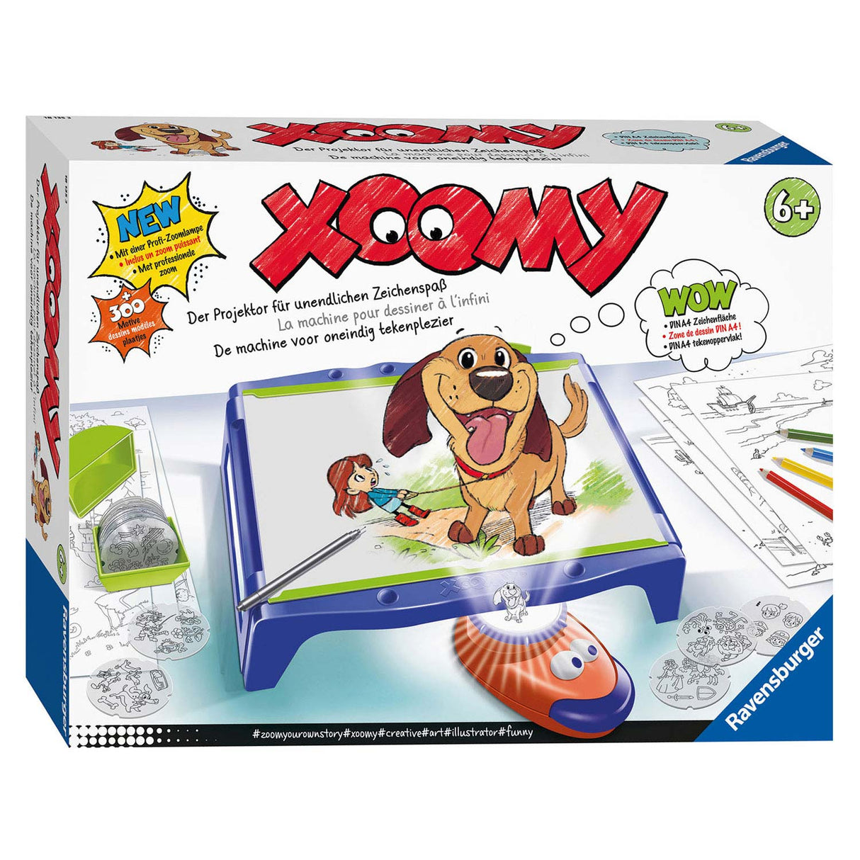 Ravensburger xoomy maxi relchunch tegnebrett