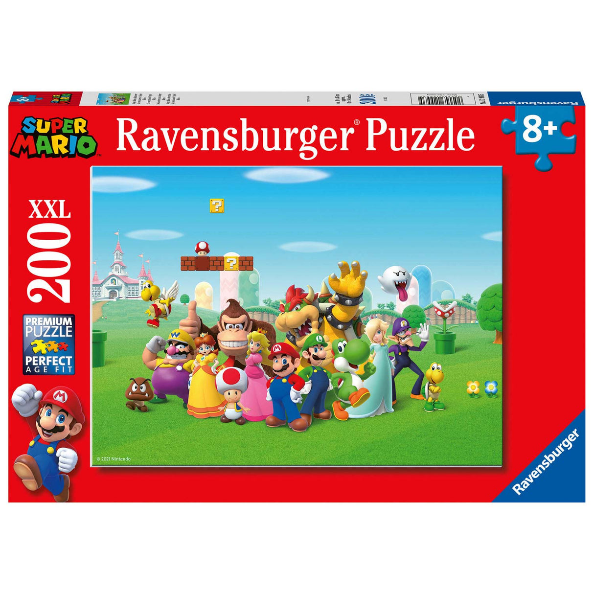 Ravensburger Super Mario Puzzle, 200 .. Xxl