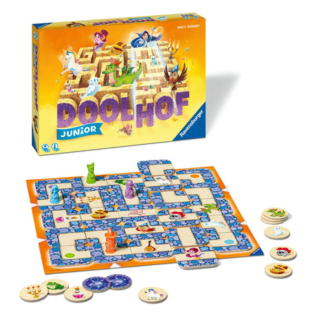 Ravensburger junior doolhof | kinderspel voor 2-4 spelers | vanaf 4 jaar