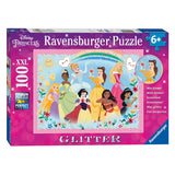 Ravensburger Princess Glitter Puzzle, 100 .. Xxl