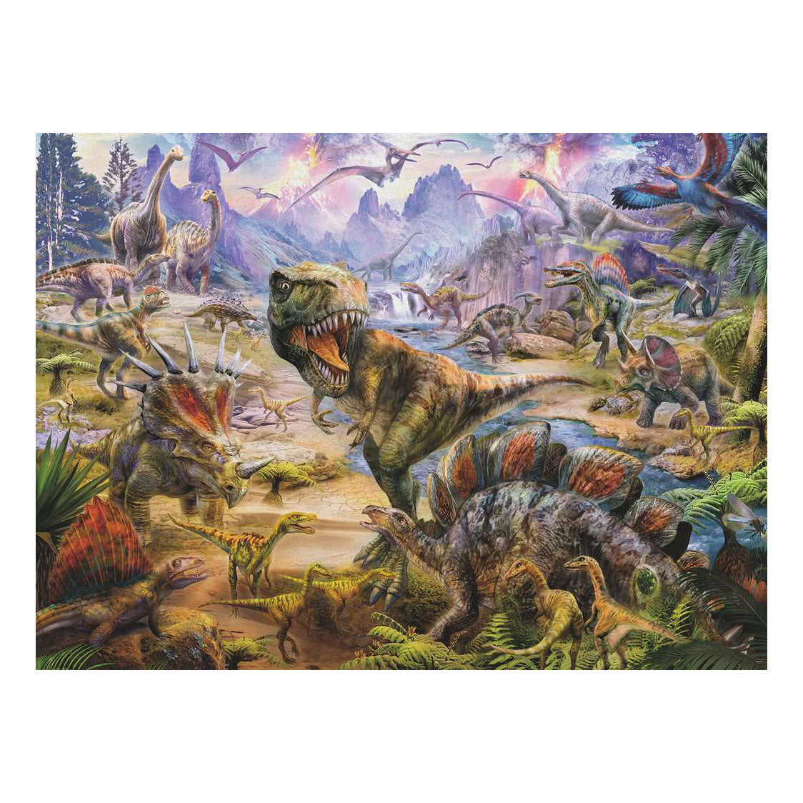 Ravensburger Gigantic Dinosaurs, 300º.