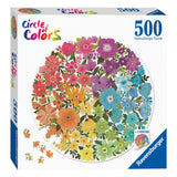 Ravensburger Circle of Colors hádanky květiny, 500st.