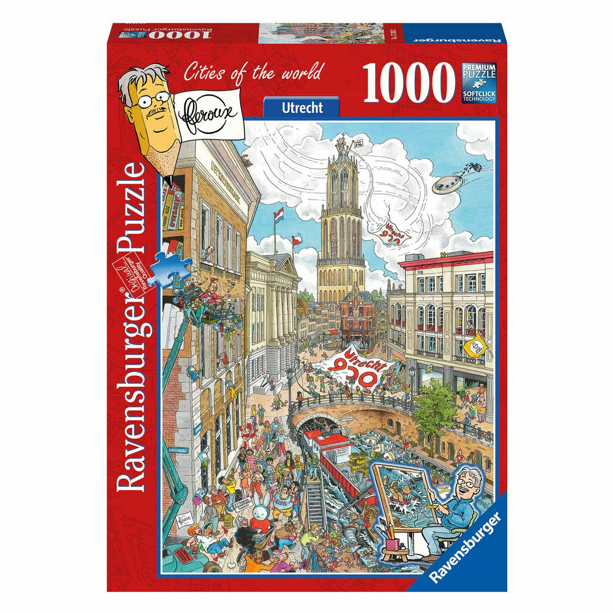 Ravensburger Fleroux Utrecht Legpuzzel, 1000st.