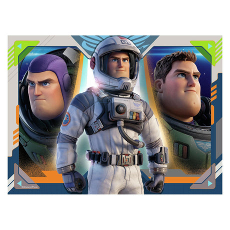 Ravensburger disney lightyear 4in1box puzzel - 12+16+20+24 stukjes - kinderpuzzel