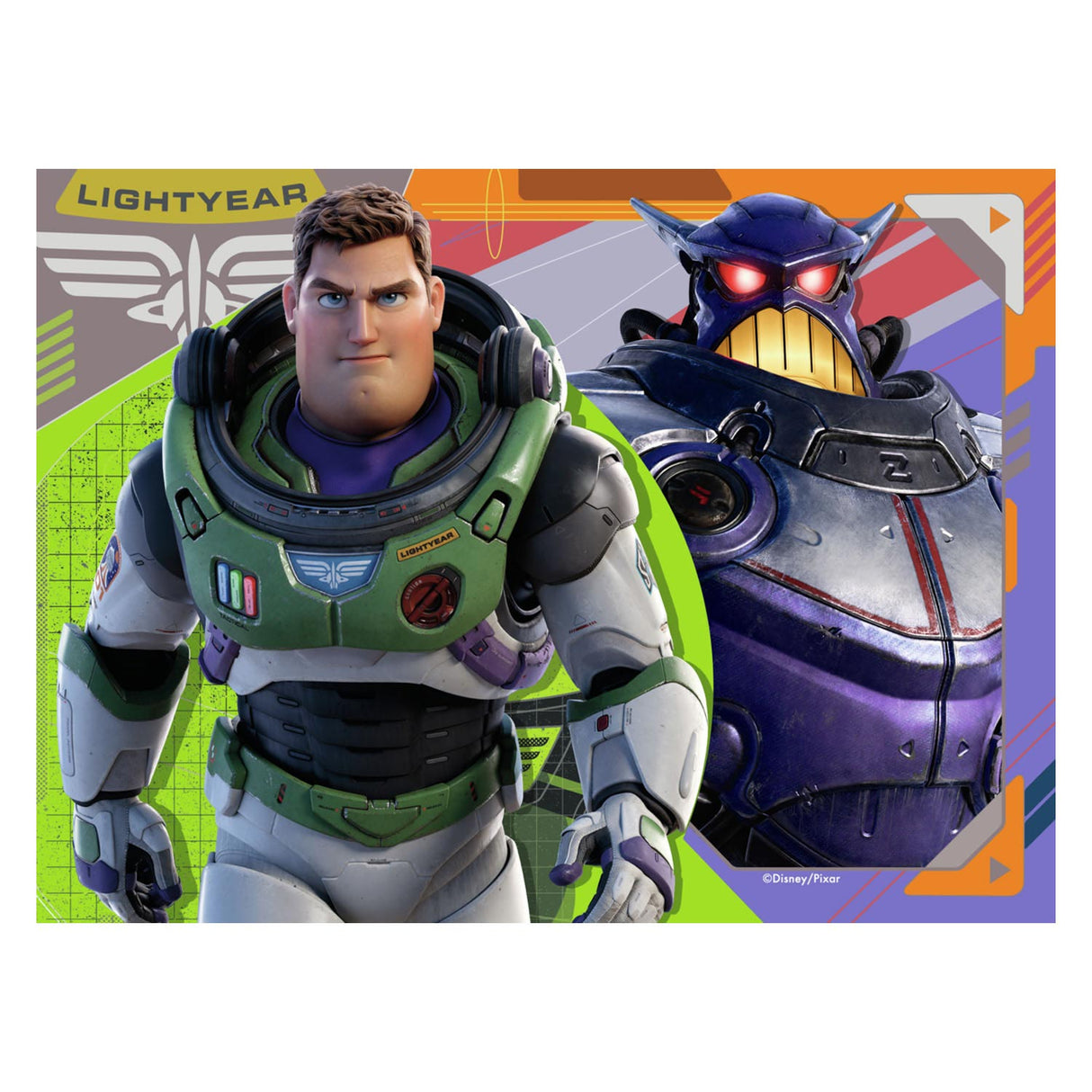 Ravensburger disney lightyear 4in1box puzzel - 12+16+20+24 stukjes - kinderpuzzel
