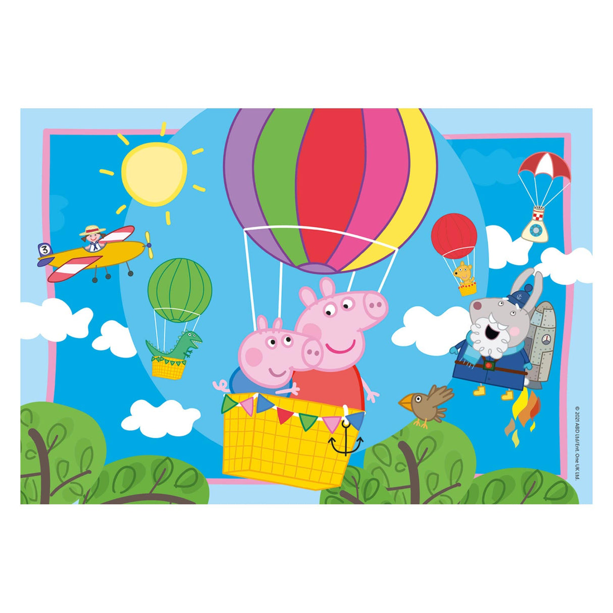 Ravensburger - The Adventures of Peppa Pig Leg Puzzle 12 piezas