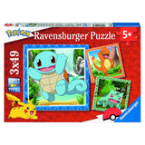 Ravensburger Pokémon: Charmander, Bulbasaur y Squirtle