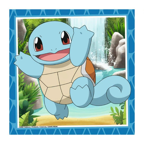 Ravensburger puzzel pokemon: charmander, bulbasaur and squirtle 3x49 stukjes