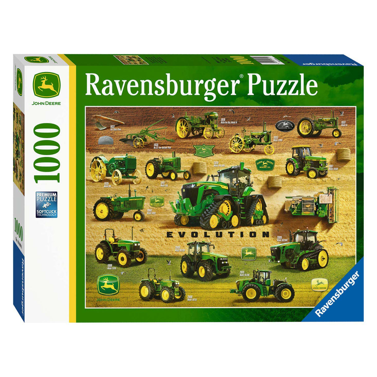 Ravensburger Das Erbe von John Deere Leg Puzzle, 1000st.