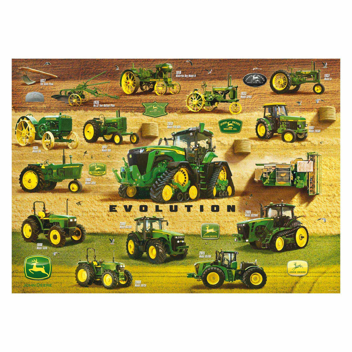 Ravensburger Heritage of John Deere Ben Puzzle, 1000st.