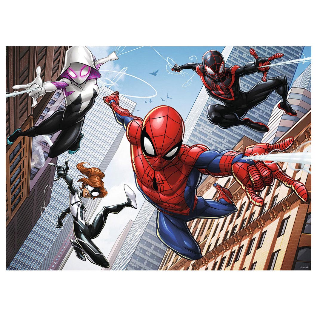 Ravensburger - Spiderman - La puissance du spin 200 pièces xxl