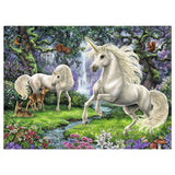 Ravensburger puzzel mystieke eenhoorns - legpuzzel - 200 stukjes