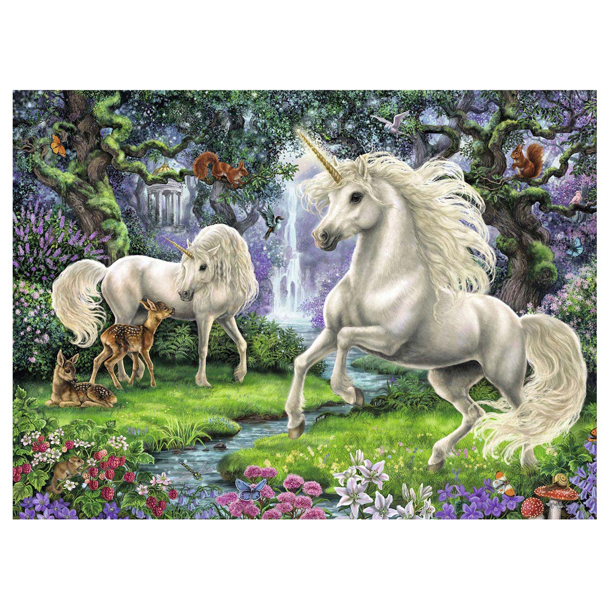 Ravensburger - Mystical unicorns 200 pieces XXL