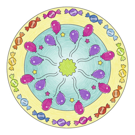 Ravensburger mandala-designer 2in1 - eenhoorn