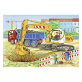 Ravensburger - On the construction site and farm Puzzle 2x12 pieces