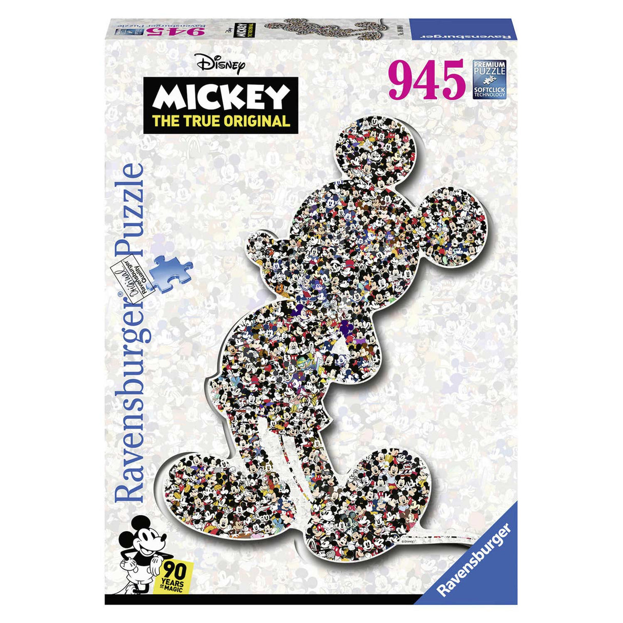 Ravensburger formet fødselsdag Mickey 945st.