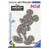 Ravensburger formet fødselsdag Mickey 945st.