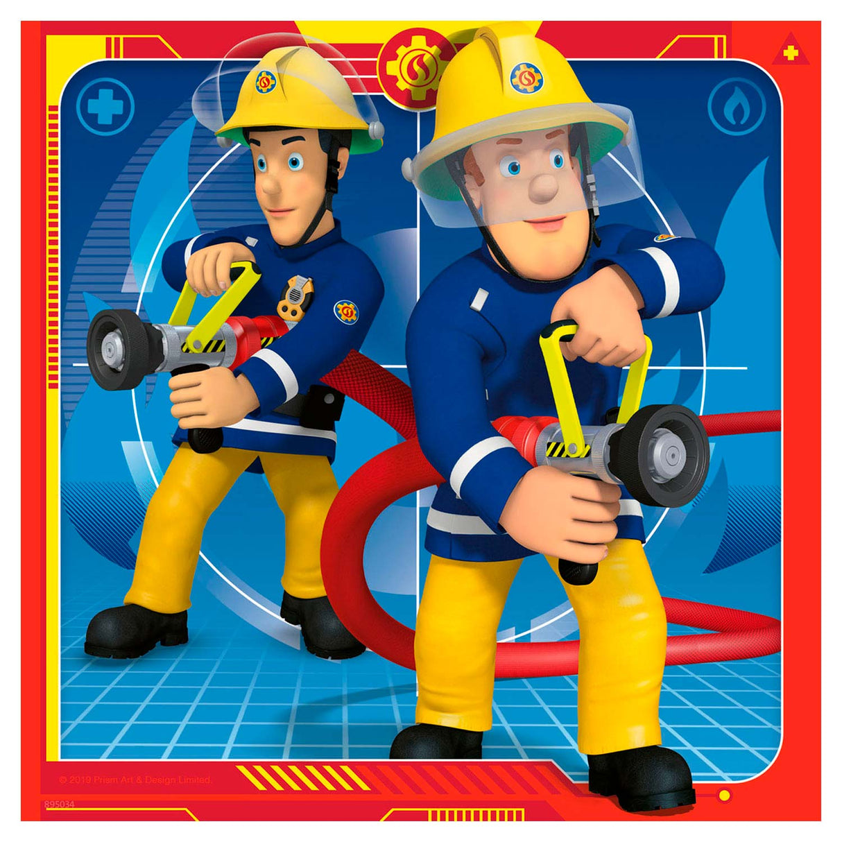 Ravensburger - Fireman Sam - Vores helt Sam 3x49st.