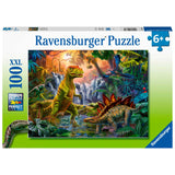 Ravensburger Oase of Dinosaurs puslespil 100. Xxl