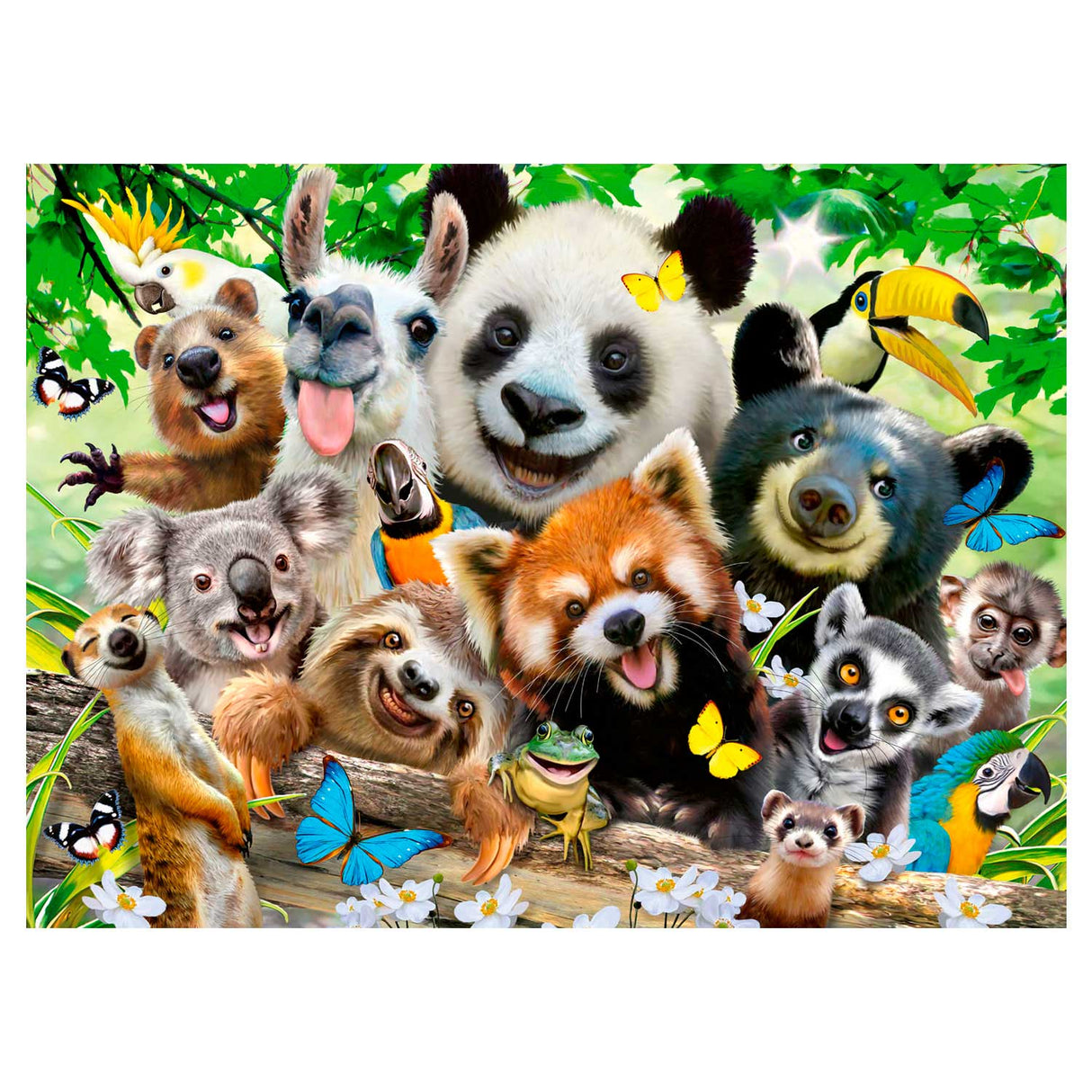 Ravensburger Wildlife Selfie 300st. Xxl