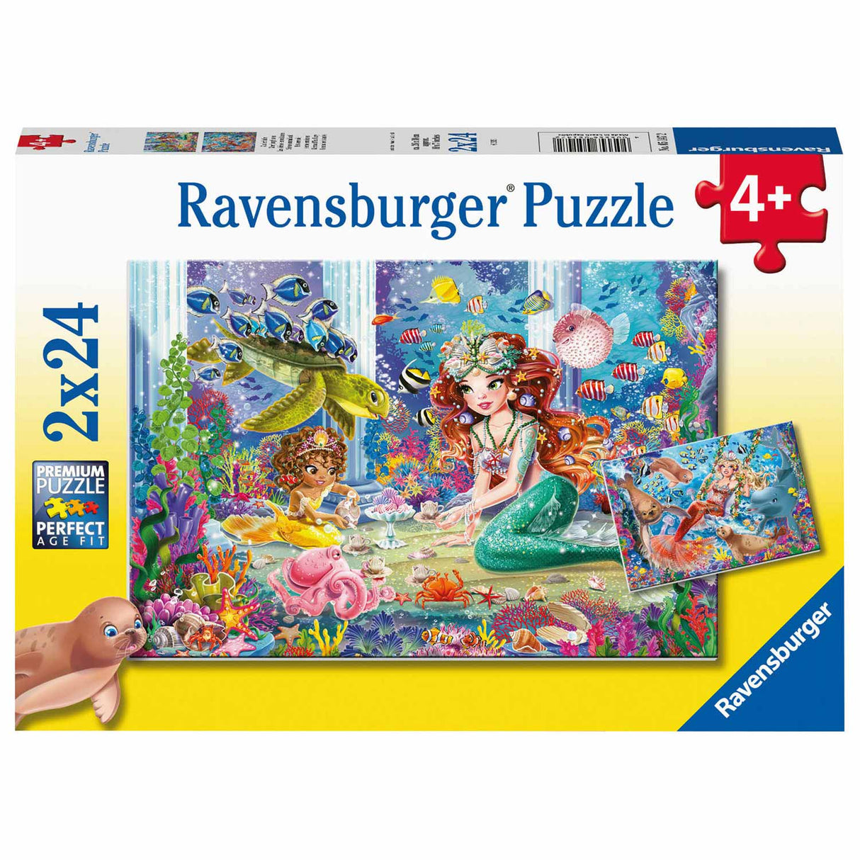 Ravensburger okouzlující mořské panny 2x24 kusů