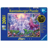 Ravensburger - Magical Uniicorn Night 200 sztuk xxl