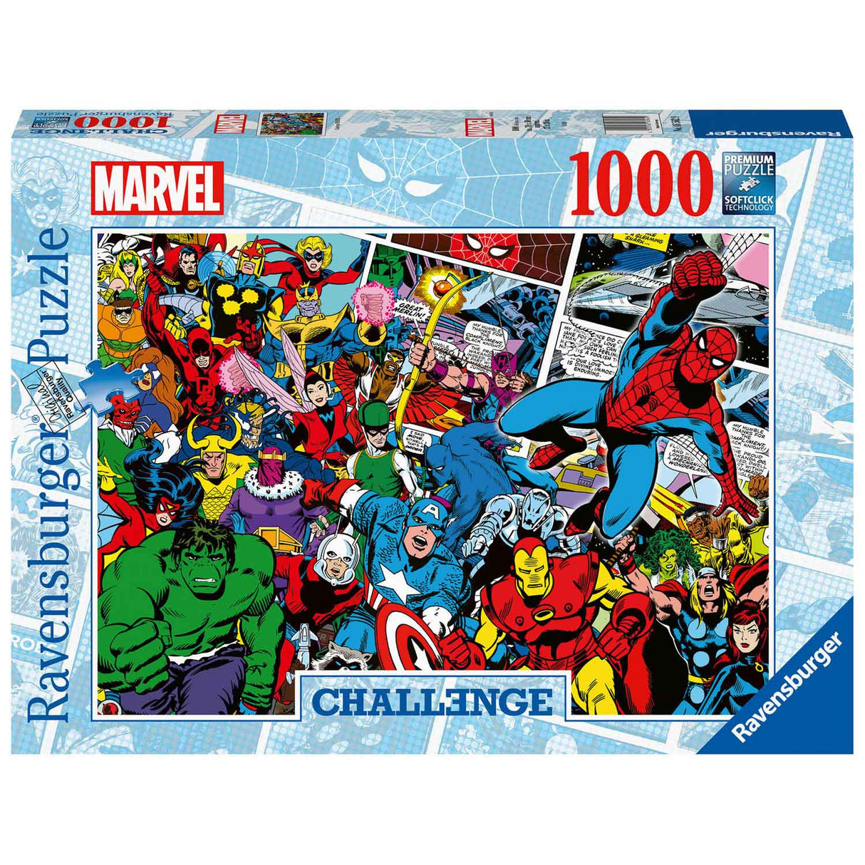 Ravensburger - Challenge puzzle Marvel Superheroes 1000st.