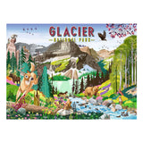 Ravensburger legpuzzel glacier national park - 500st.
