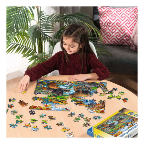 Ravensburger legpuzzel wildlife gathering - 150 xxl st.