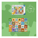Ravensburger – pokémon gezichten – kinderpuzzel – 100 xxl stukjes