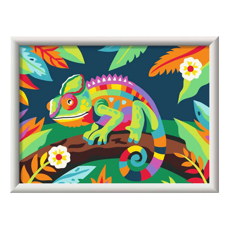 Ravensburger – creart: kameleon – schilderen op nummer